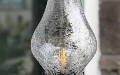 Vintage Antique Kerosene Oil Lamp 1-Light Table Lamp