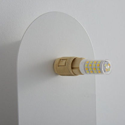 Nordic Minimalist Glass Ring Base 1-Light Wall Sconce Lamp