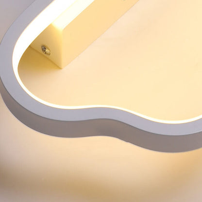 مصباح حائط LED على شكل سحابة بسيطة من نورديك 