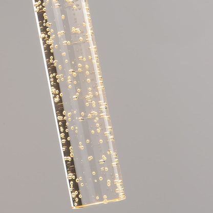مصباح حائط LED طويل من الأكريليك بتصميم فقاعات إبداعي من نورديك 