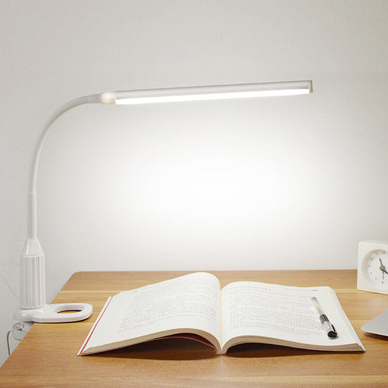 Modern ABS Adjustable Clip LED Table Lamp