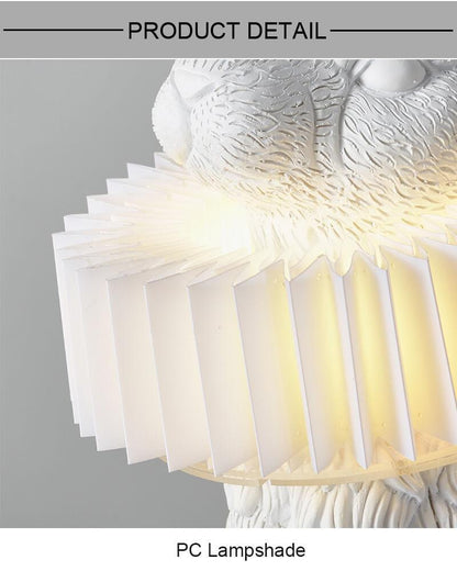Modern Creative Resin Rabbit LED 1-Light Table Lamp