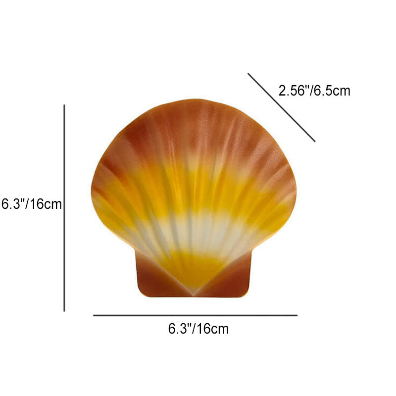 Outdoor Creative Shell Design Aluminum LED Waterproof Wall Sconce Lamp