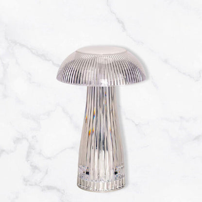 Creative Mushroom PMMA Dazzling Touch Charge LED Decorative Table Lamp