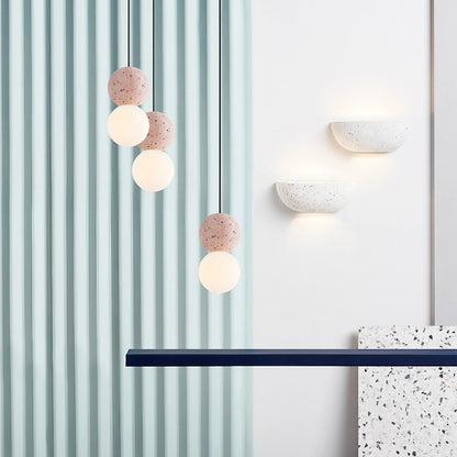 Nordic Creative Simple Glass Ball 1-Light Pendant Light