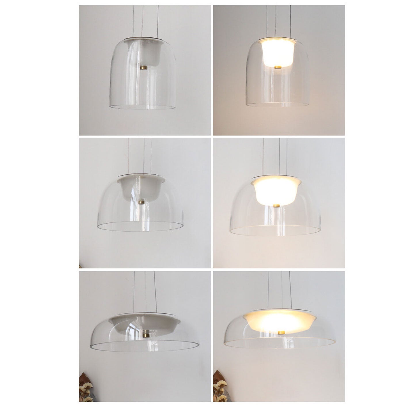 Nordic Modern Style Light Luxury Creative Glass LED Pendant Light