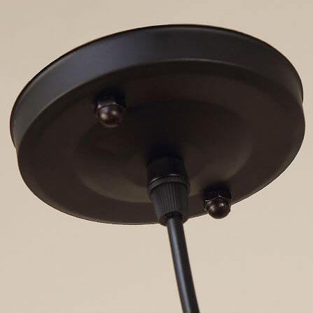 Retro Rattan Weaving Dome 1-Light Pendant Light
