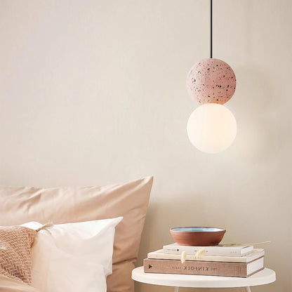 Nordic Creative Simple Glass Ball 1-Light Pendant Light