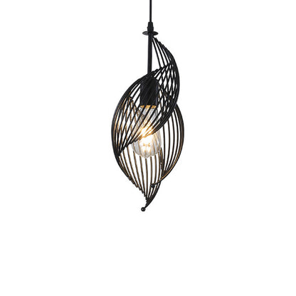 Nordic Creative Iron Sea Snail Shape  1-Light Pendant Light