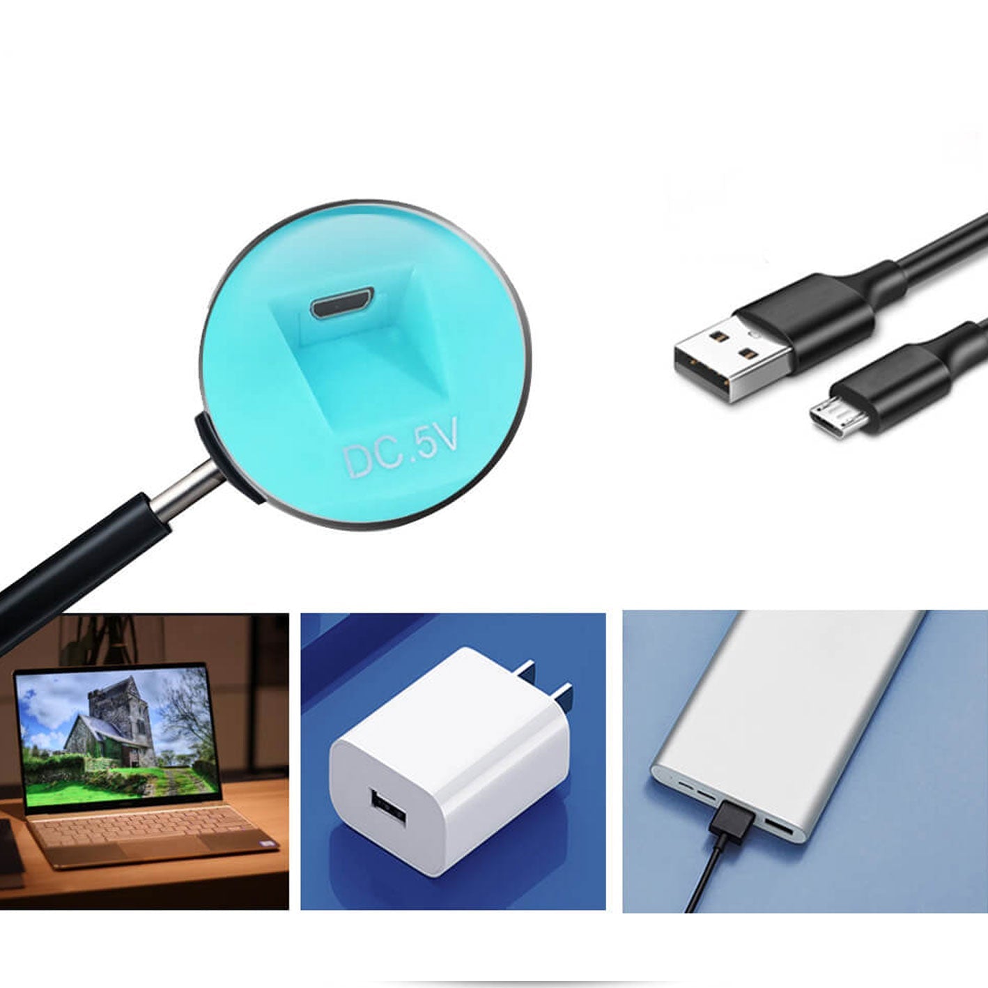 Rotary Three-speed Dimming USB LED Aurora Star Projection Lamp