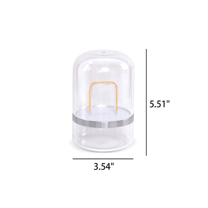 Modern Creative Clear PC Jar Induction LED Night Light Table Lamp