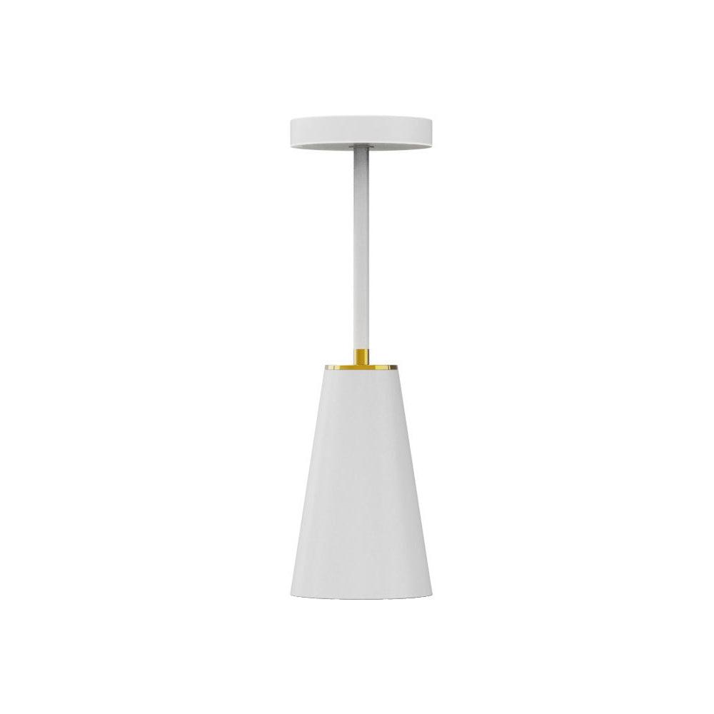 Modern Minimalist Cylindrical PC Iron LED Table Lamp For Living Room