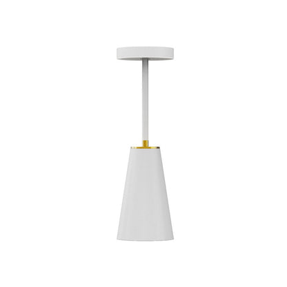 Modern Minimalist Cylindrical PC Iron LED Table Lamp For Living Room