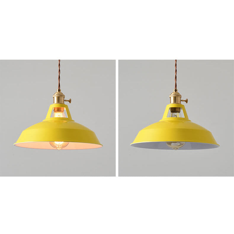 Modern Minimalist Macaroon Iron 1-Light Pendant Light