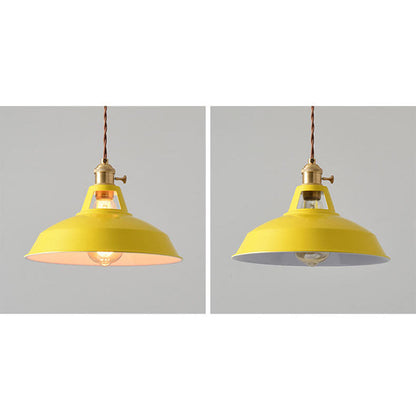 Modern Minimalist Macaroon Iron 1-Light Pendant Light