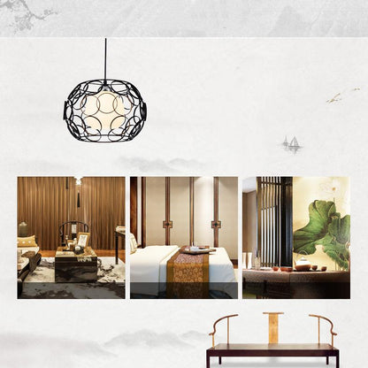 Modern Creative Wrought Iron 1-Light Pendant Light