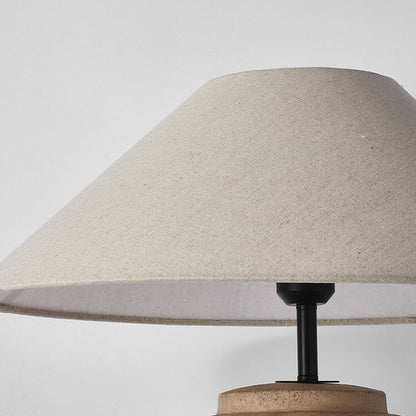 Creative Handmade Ceramic Bottle Design 1-Light Table Lamp