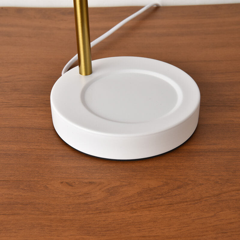 Simple Cone Shade Right Angle Arm 1-Light Melting Wax Table Lamp