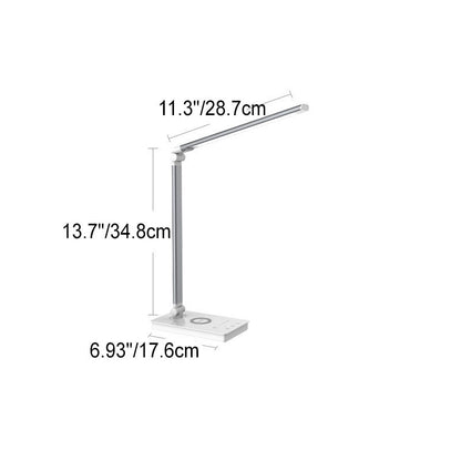 Minimalist Intelligent Square Bar Foldable USB LED Desk Lamp
