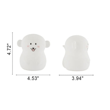 Creative Monkey Silicone Charging Pat  LED Night Light Table Lamp