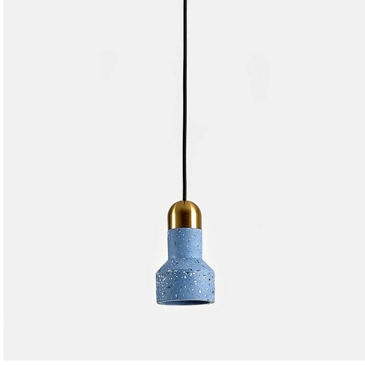 Nordic Colorful Terrazzo 1-Light Pendant Light