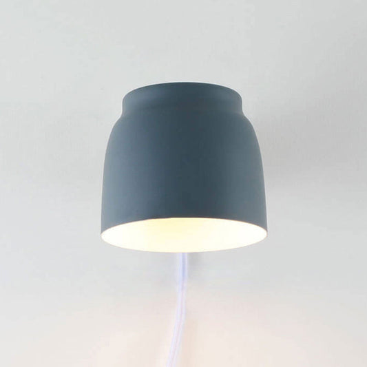 Nordic Minimalist Column Barrel Rotatable 1-Light Wall Sconce Lamp