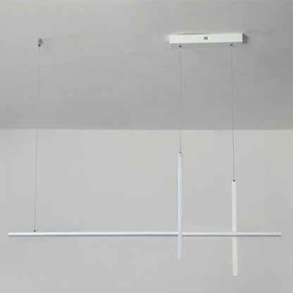 Modern Minimalist Long Line LED Chandelier