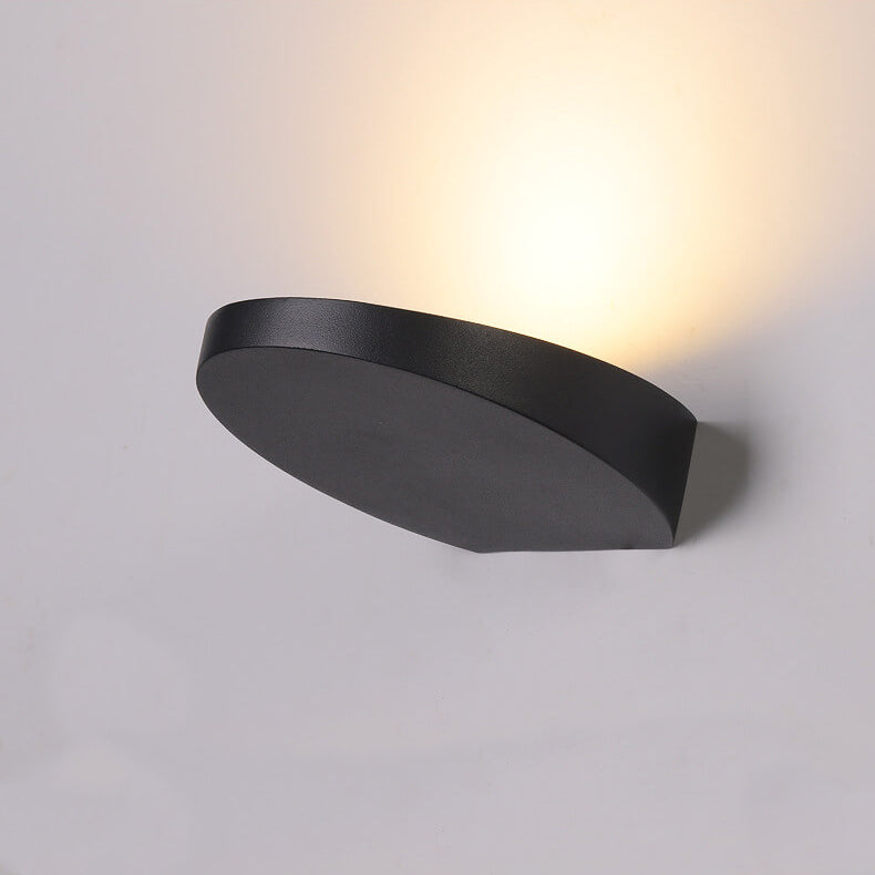 مصباح حائط LED قرصي بسيط مزود بإضاءة واحدة 