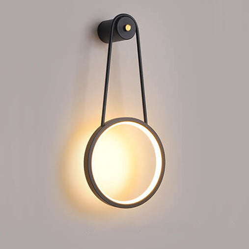 مصباح حائط LED دائري معلق بتصميم عصري بسيط 