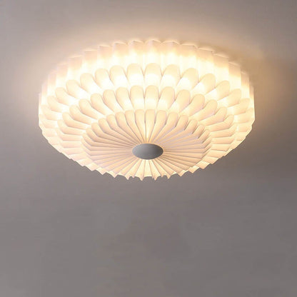 Modern Acrylic Round Multi-Layer LED Flush Mount Ceiling Light