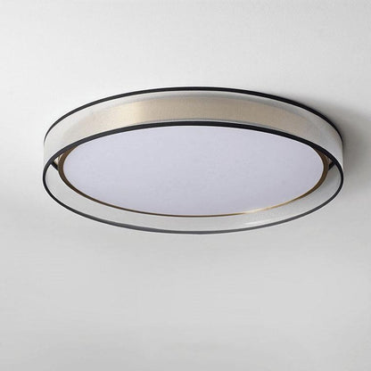 Modern Simplicity Round Thin 1-Light LED Flush Mount Ceiling Light