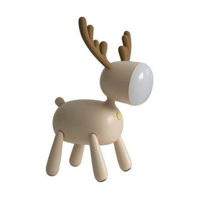 Elk Night Light USB Silicone LED Elk Table Lamp