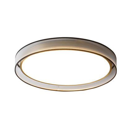 Modern Simplicity Round Thin 1-Light LED Flush Mount Ceiling Light
