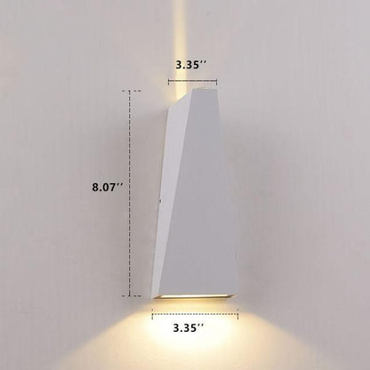 Modern Simple Trapezoid  LED  2-Light Wall Sconce Lamp