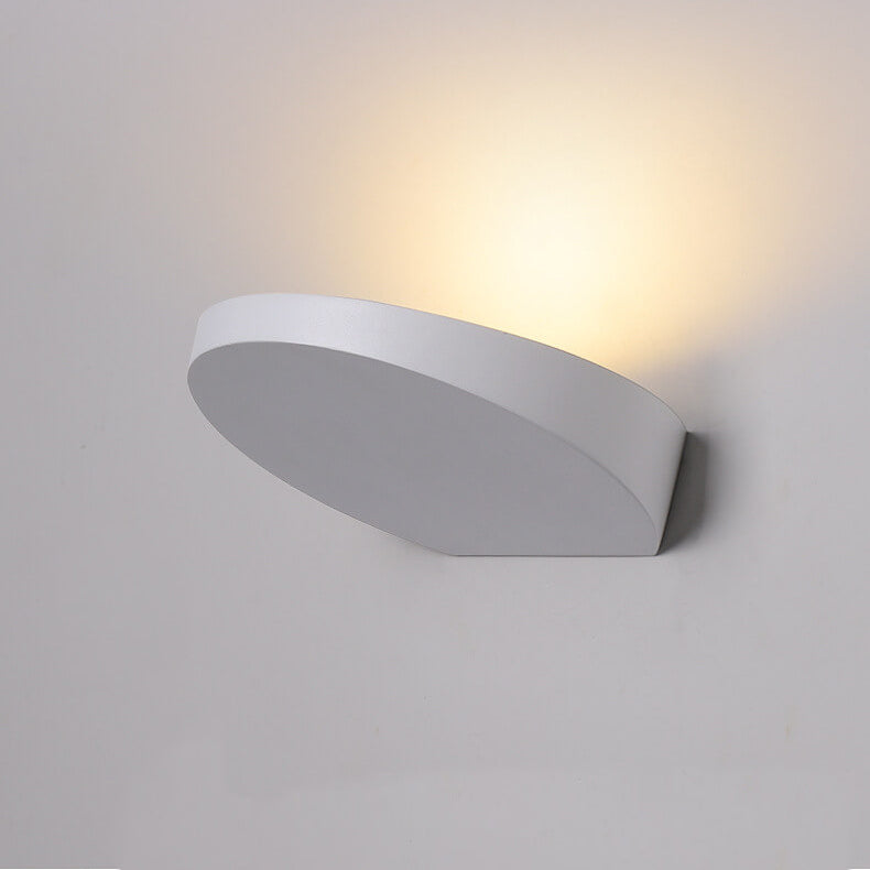 مصباح حائط LED قرصي بسيط مزود بإضاءة واحدة 