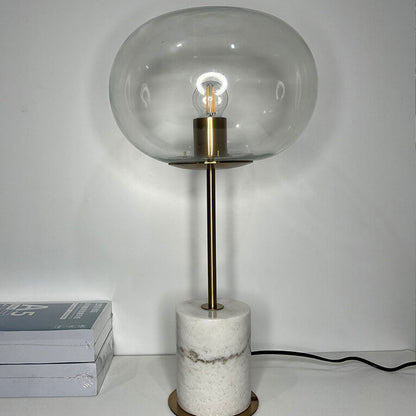 Nordic Creative Minimalist Glass Ball 1-Light Table Lamp