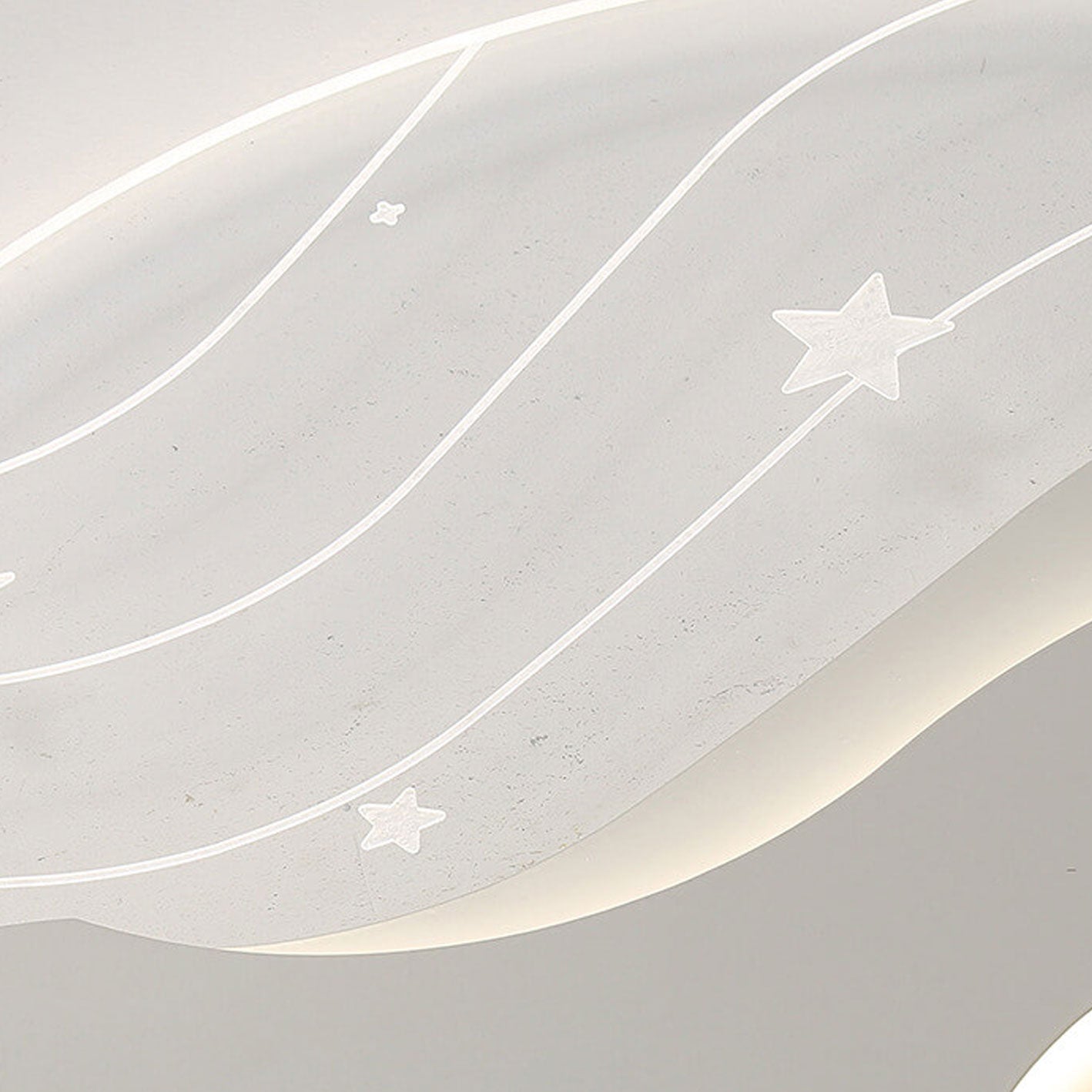 モダンな錬鉄製アクリル製ラウンドLEDフラッシュマウントシーリングライト