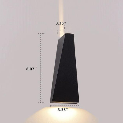 Modern Simple Trapezoid  LED  2-Light Wall Sconce Lamp