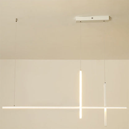 Modern Minimalist Long Line LED Chandelier