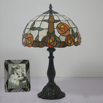 Tiffany Zinc Alloy Color 1-Light Table Lamp