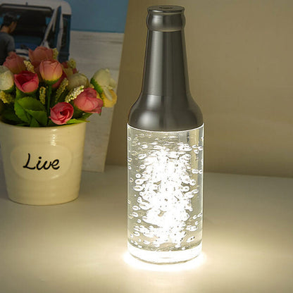 Creative Luminous Wine Bottle Rechargeable Touch Decorative LED Table Lamp