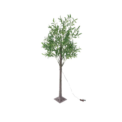 Modern Creative Olive Leaf LED Simulation Plants Decorative Light