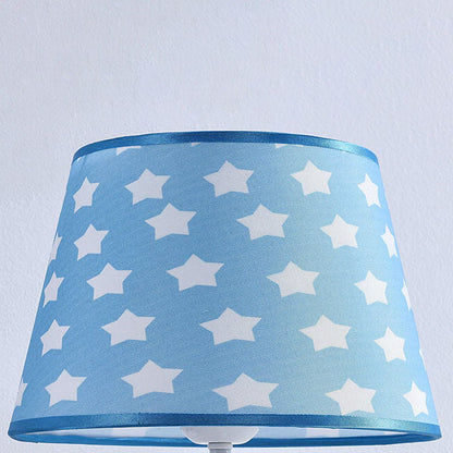 Nordic Fun Cartoon Pattern Resin Fabric Children 1-Light Table Lamp