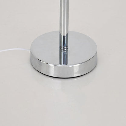Contemporary Creative Round Mushroom USB Glass Iron LED Table Lamp For Living Room