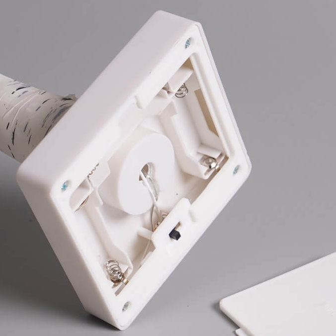 Modern Creative Holiday Decorative Colorful Egg Simulation Tree Plastic LED Table Lamp