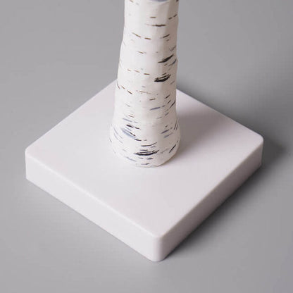 Modern Creative Holiday Decorative Colorful Egg Simulation Tree Plastic LED Table Lamp