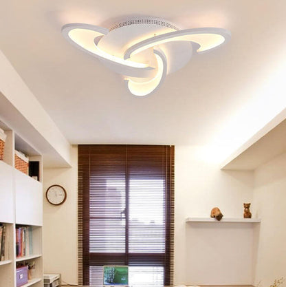 Modern Windmill 3/6-Light LED Flush Mount Lighting