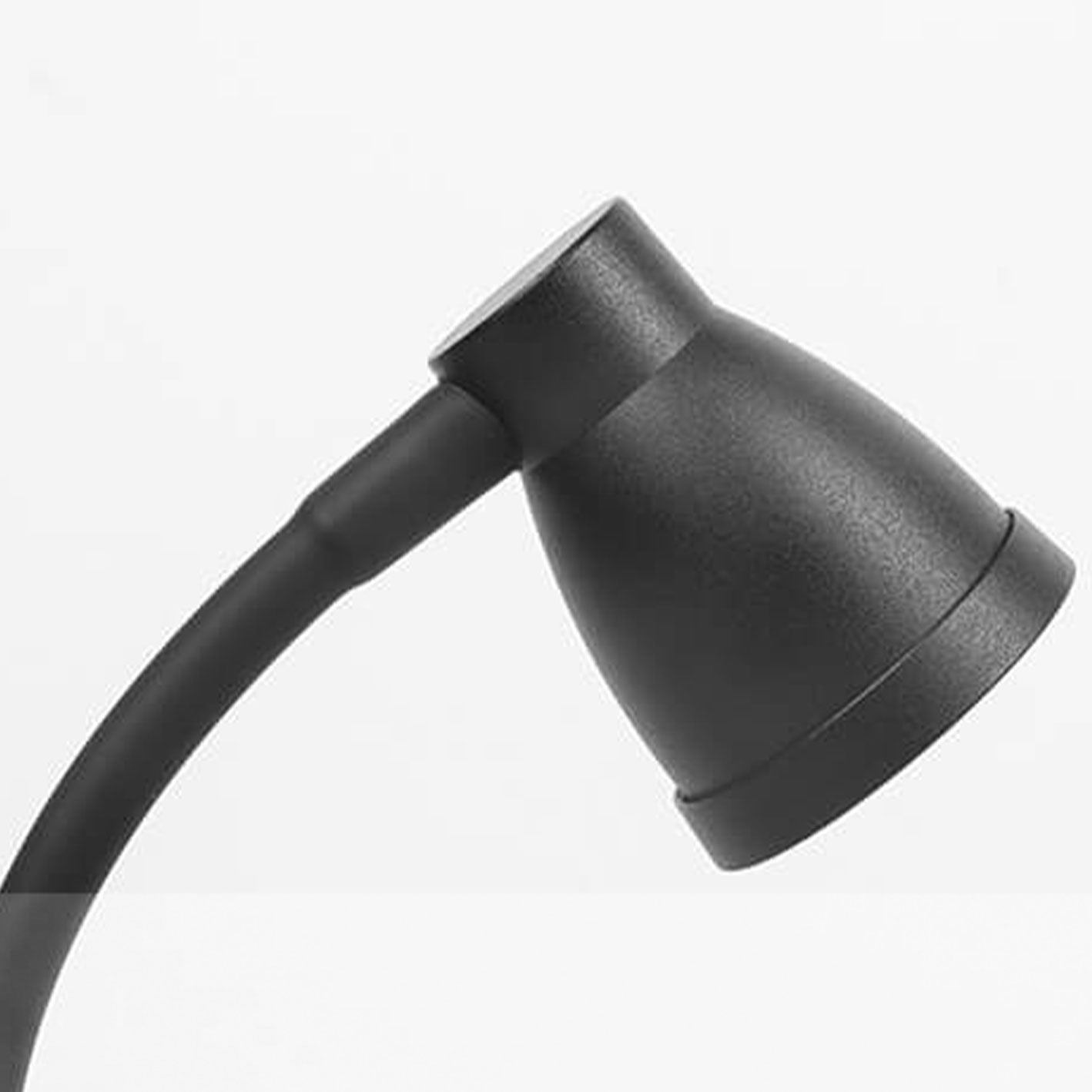 Modern Black Metal Type-C LED Portable Table Lamp