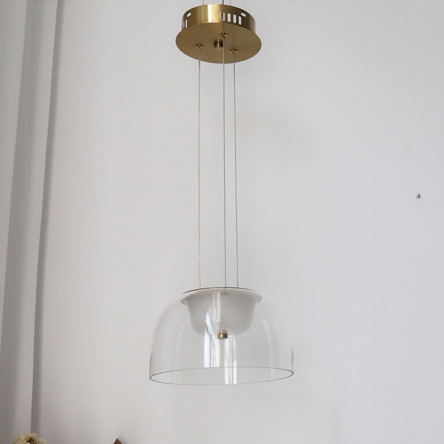 Nordic Modern Style Light Luxury Creative Glass LED Pendant Light