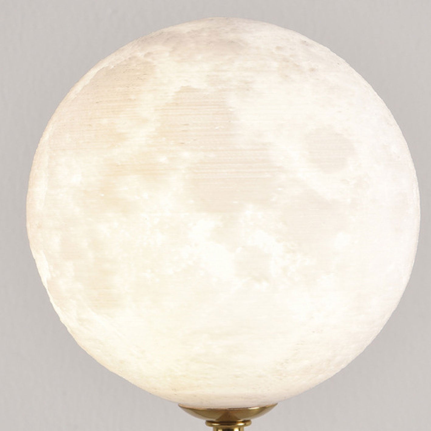 Nordic Creative 3D Printed Moon 1-Light Decorative Table Lamp